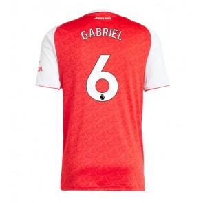 Arsenal Gabriel Magalhaes #6 Domácí Dres 2025-26 Krátký Rukáv